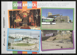 Brazil 2020 Brasil / Architecture UPAEP MNH Arquitectura Architektur / Ic55  2-28 - Joint Issues