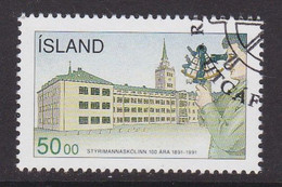 ISLANDIA - Sello Matasellado 1991 - Usati