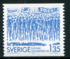 SWEDEN 1983 Centenary Of Peace Union MNH / **.  Michel 1224 - Nuovi