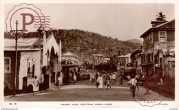 SIERRA LEONA // SIERRA LEONE. REGENT ROAD FREETOWN. REAL PHOTO - Sierra Leone