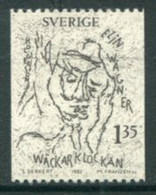 SWEDEN 1982 Elin Wagner Birth Centenary MNH / **.  Michel 1195 - Unused Stamps