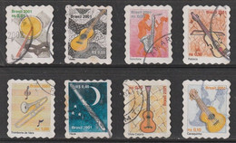 Brasil/ Brazil, 2002 - Musical Instruments / Instruments De Musique - Used Stamps