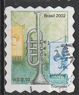 Brasil/ Brazil, 2002 - Musical Instruments/ Instruments De Musique -|- Trompete - Gebraucht