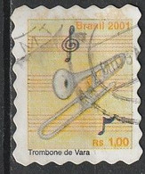 Brasil/ Brazil, 2002 - Musical Instruments/ Instruments De Musique -|- Trombone De Vara - Usados