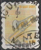 Brasil/ Brazil, 2002 - Musical Instruments/ Instruments De Musique -|- Trombone De Vara - Oblitérés