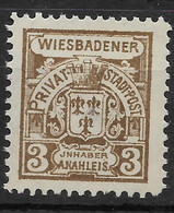 Wiesbaden,  Besserer Wert Der  Ausgabe Der Transport-Anstalt  Von 1892 - Sello Particular