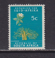 SOUTH AFRICA - 1961 Definitive 5c Never Hinged Mint - Neufs