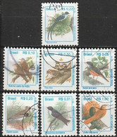 Brasil/ Brazil, 1994 - Local Fauna, Birds/ Oiseaux - Used Stamps