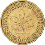 Monnaie, République Fédérale Allemande, 10 Pfennig, 1950 - 10 Pfennig