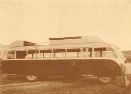 TRAINS - SAN58750 - Autocar Sur Rails (1946) - CPSM 15x10 Cm - Trains