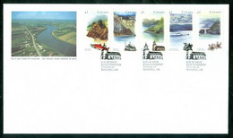 Parcs Nationaux Canadiens / National Parks; Timbres Scott # 1485-9 Stamps; Pli Premier Jour / First Day Cover (9952) - Briefe U. Dokumente