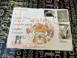(1 G 58)  Letter Posted China To Australia During COVID-19 Crisis  - - Briefe U. Dokumente