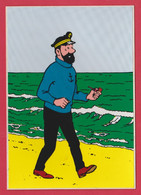 Hergé  - Tintin - Capitaine Hadock  ...5 Cartes Autocollantes  - Lombard , Bruxelles - 1973 ( Voir Verso ) - Hergé