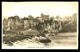 Chepstow The Castle From North Through The Camera - Monmouthshire