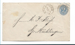 THT128 / THURN U. TAXIS - Eschwege Auf U 11 A 1861 Nach Gr. Mühlingen - Briefe U. Dokumente