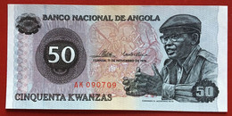 ANGOLA 50kwz 11 Novembre 1976 P#110a UNC - Angola