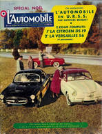 L'AUTOMOBILE N° 116 . Décembre 1955 . Citroen DS 19 . Simca Versailles 56 . - Auto/Moto