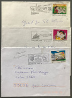 France N°3060 à 3065 (type Gommé), Série "La Lettre" Sur 6 Enveloppes 1997 - (A1223) - 1961-....