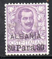 917.ALBANIA,ITALY LEVANT # 23 MNH - Albania