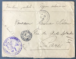 Algérie, TAD TROUPE DU TIDIKELT, REGION DIN-SALAH 30.11.1904 Sur Enveloppe - (A1228) - Other & Unclassified