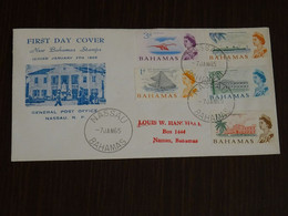 Bahamas 1965 Definitive FDC VF - 1963-1973 Ministerial Government