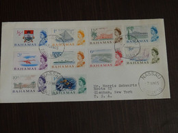 Bahamas 1965 Definitive FDC VF - 1963-1973 Ministerial Government