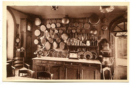 28300 JOUY - Hôtel De La Providence - La Cuisine De L'hôtel, Batterie De Casseroles - Joli Sépia CPSM 9x14 - Jouy