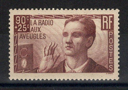 YV 418 N* Radio Aux Aveugles Cote 9 Euros - Unused Stamps