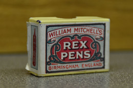 Kroontjespen-plume: William Mitchell's Rex Pens 0917F Birmingham England (GB) - Plumes