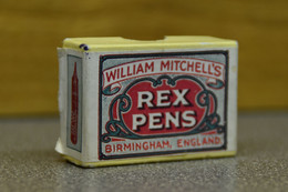 Kroontjespen-plume: William Mitchell's Rex Pens 0917F Birmingham England (GB) - Vulpen
