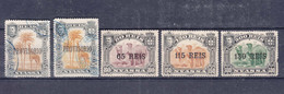 Portugal Nyassa 1903 Mi#45-49 Mint Hinged/used - Nyassa