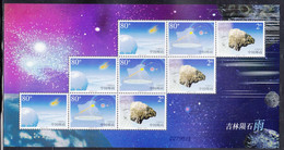China 2003 Mi#3448-3450 Mint Never Hinged Kleinbogen - Unused Stamps