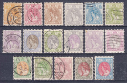 Netherlands 1899/1901/1908/1917/1920/1921 Queen Wilhelmina Mi#53,54,55,56,57,67,68,77,78,79,80,93,94,97,98,105 Mint/used - Usados