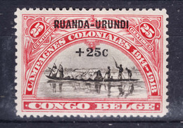 Ruanda-Urundi 1925 Mi#21 Mint Hinged - Unused Stamps