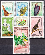 New Caledonia 1967 Birds Mi#448-454 Mint Never Hinged - Nuovi