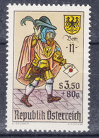 Austria 1967 Stamp Day, Tag Der Briefmarke Mi#1255 Mint Never Hinged - Neufs