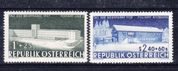 Austria 1957,1958 Stamp Day, Tag Der Briefmarke Mi#1039,1058 Mint Hinged - Neufs