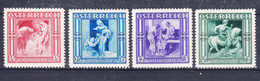 Austria 1936 Mi#628-631 Mint Hinged - Unused Stamps