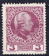 Austria 1908 Jubilee Mi#141 Mint Hinged - Unused Stamps