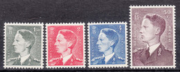 Belgium 1952 Mi#928, 949-951 Mint Hinged - Unused Stamps