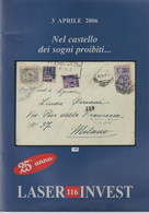 24-sc.2-Collezionismo-filatelia-Storia Postale-Nel Castello Dei Sogni Proibiti-2006-Laser Invest-40 Facciate - Lotti E Collezioni