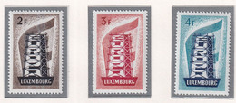 EUROPA CEPT 1956 LUSSEMBURGO MNH SERIE COMPLETA - 1956