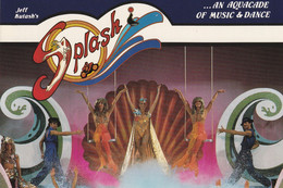ETATS UNIS - USA - NEVADA  LAS VEGAS  / RIVIERA HÔTEL & CASINO JEFF KUTASH' S AQUADANCE OF MUSIC & DANCE En 1985 - Las Vegas