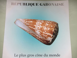 Prospectus D'information D'émission D'un Nouveau Timbre Poste/ Lutte Contre Le SIDA/Office Des P &T/GABON/2002  TIMB153 - Gabón (1960-...)