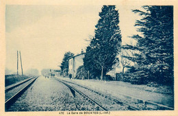 Bouaye , Bouayes * La Gare * Ligne Chemin De Fer Loire Inférieure - Bouaye