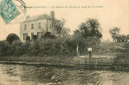 Bouaye * 1904 * La Maison Du Garde Au Bord De La Rivière - Bouaye