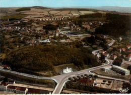 Le Creusot * Vue Aérienne Sur Le Pont De La Gare * Ligne Chemin De Fer - Le Creusot