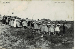 La Panne Dans Les Dunes Circulée En 1908 - De Panne
