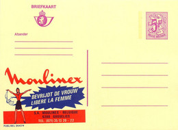 MOULINEX Libère La Femme ! * CPA Publicitaire Ancienne * Pub Publicité Entier Postal Belgique - Advertising