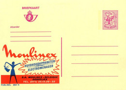 MOULINEX électroménager ! * CPA Publicitaire Ancienne * Pub Publicité Entier Postal Belgique - Publicité